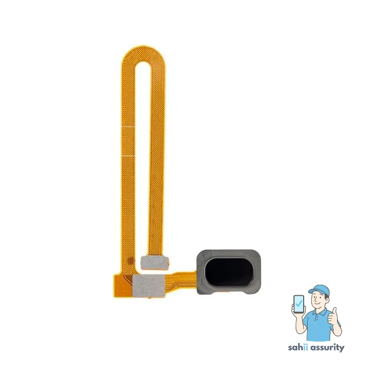 Fingerprint Sensor with Flex Cable for OnePlus 6 Black thumbnail